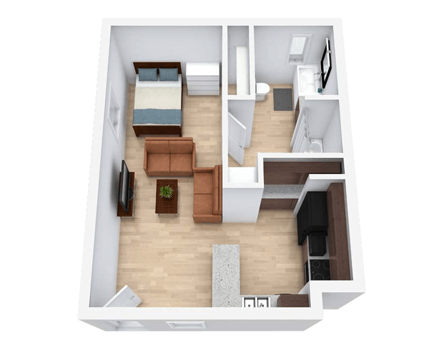 Studio Layout - Wolf Run