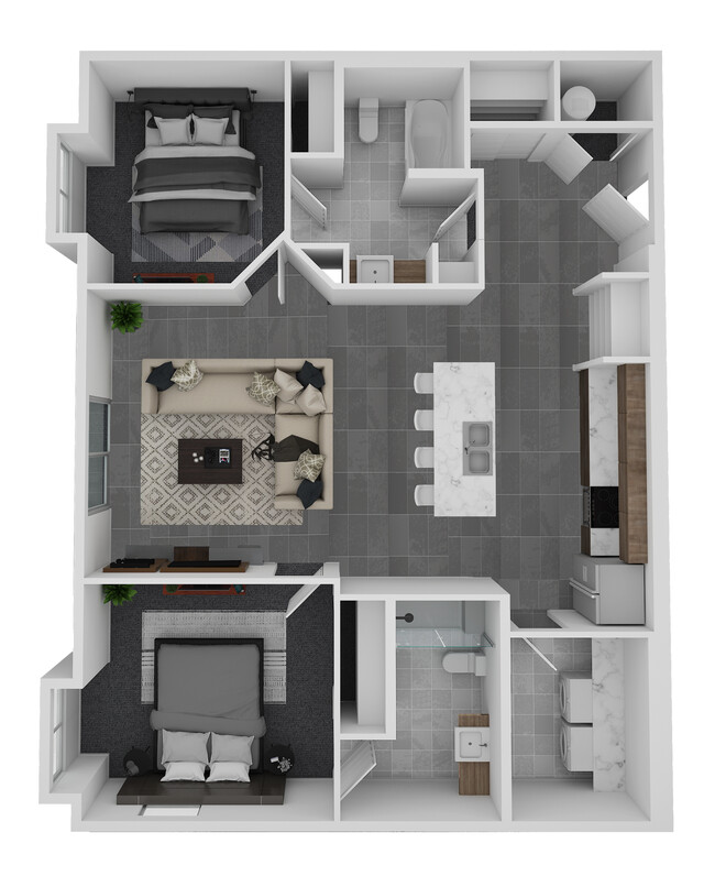 Floorplan - The Lofts at Pointe Plaza