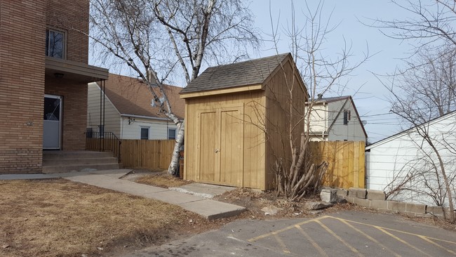 Storage Shed - Back Entry - Birchhill Apartments