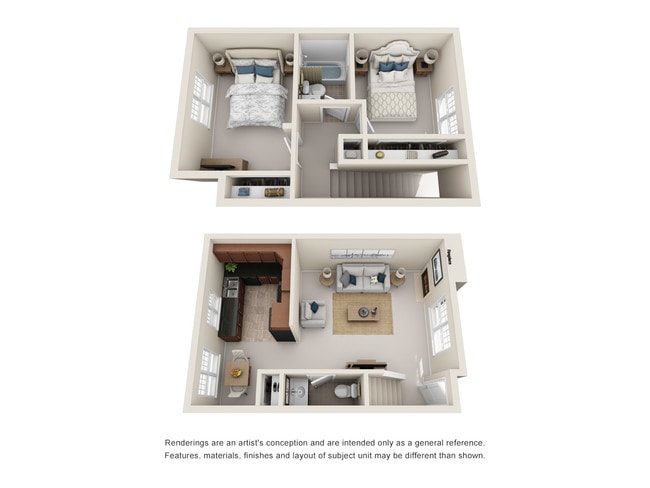 Floorplan - Palm Villa Townhome