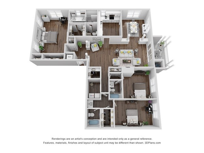 Floorplan - Queens at Granville