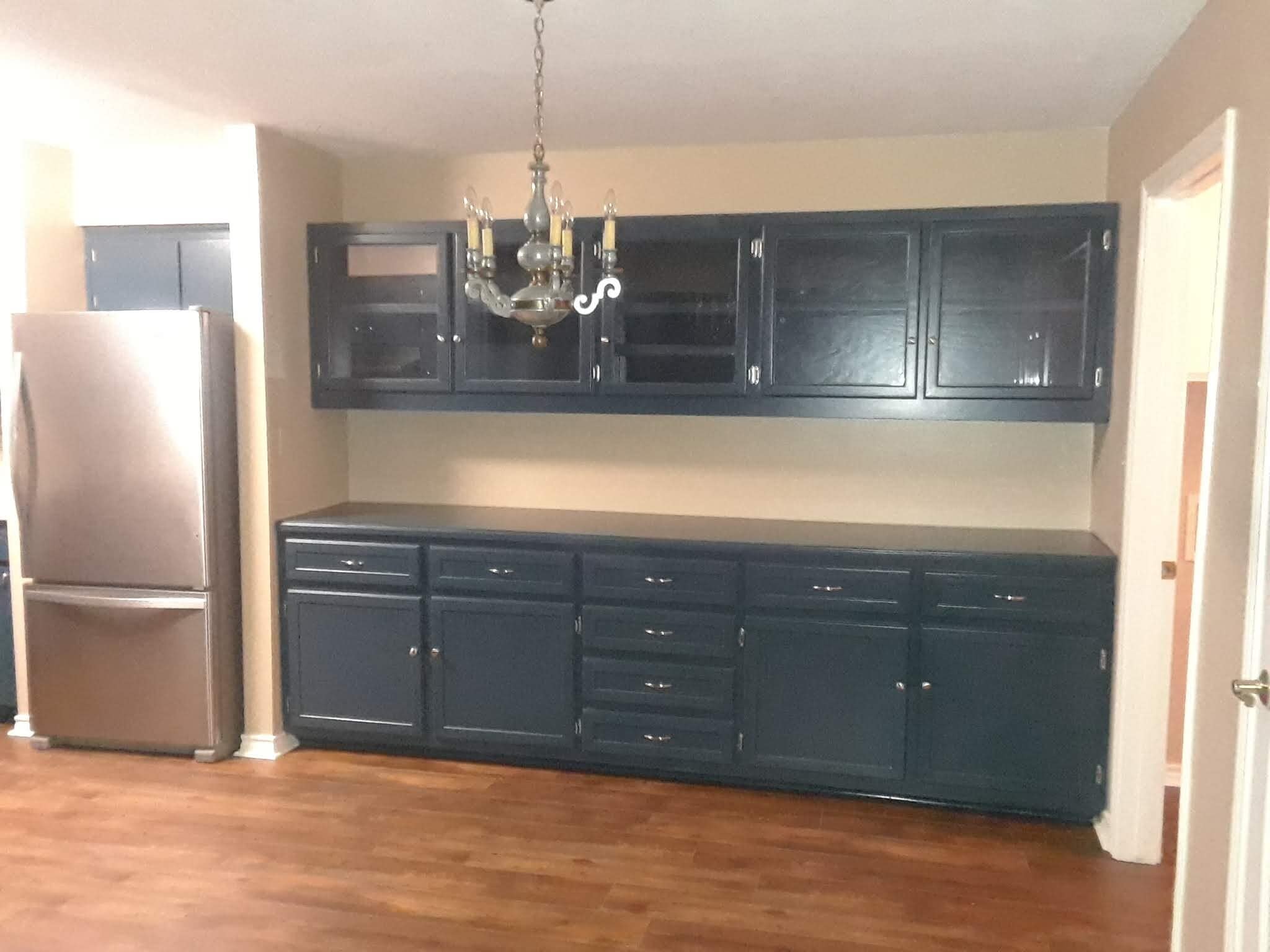 Dining room with lots of storage. - 230 Waters Edge