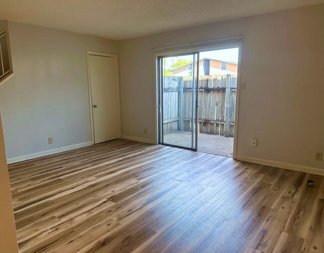 Living room with large storage closet - 2303 Mission Hill Dr