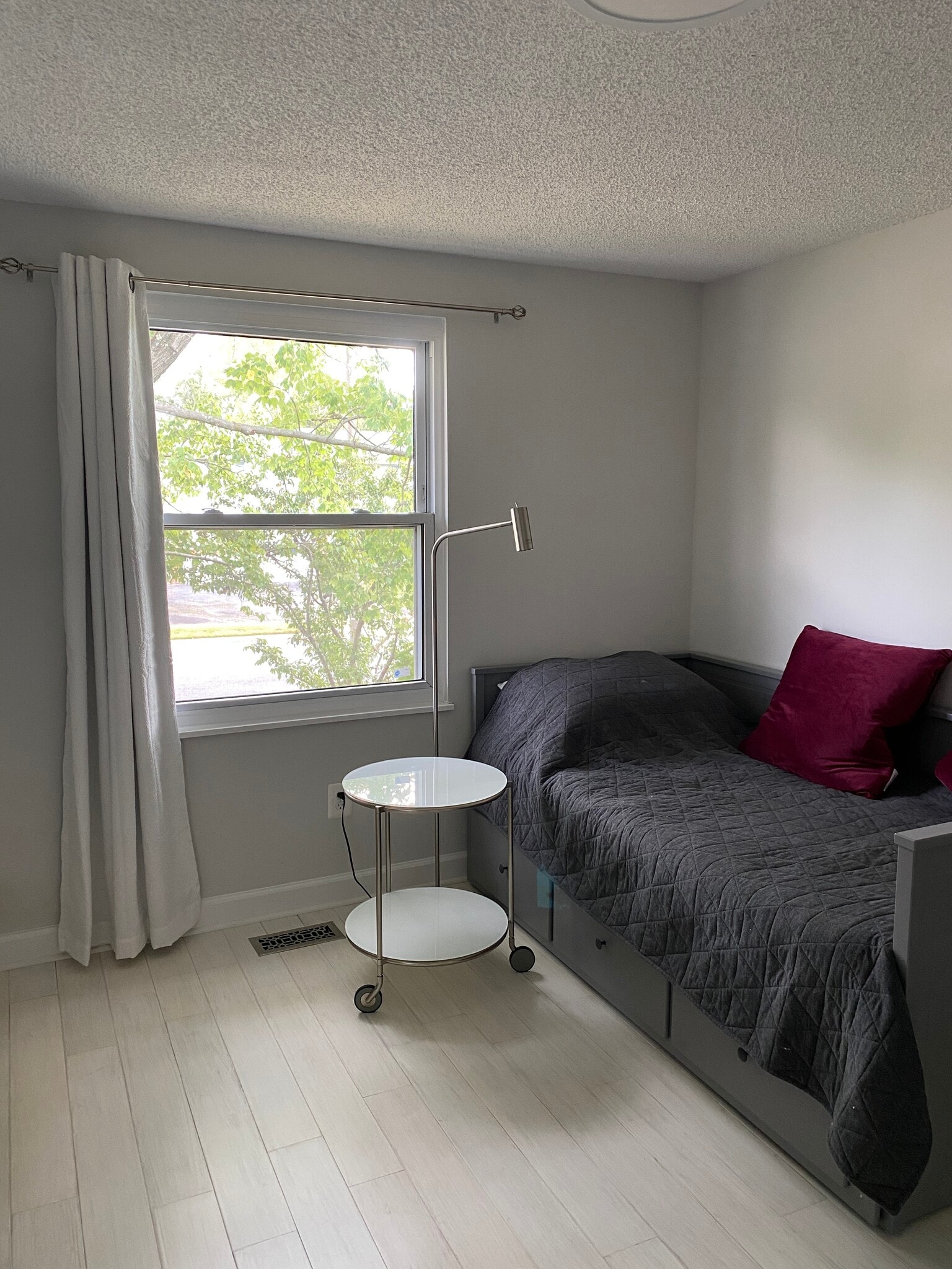 Bed and window (rocking chair upcoming) - 7922 Fitzroy St