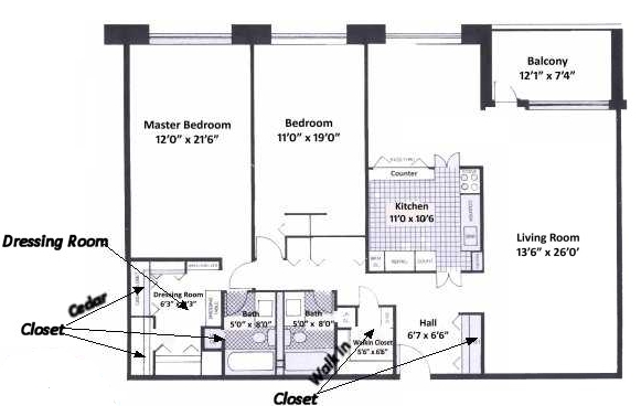 Floorplan - Scarborough Manor