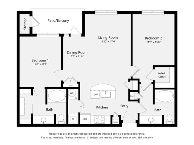 Floorplan - 5225 Maple