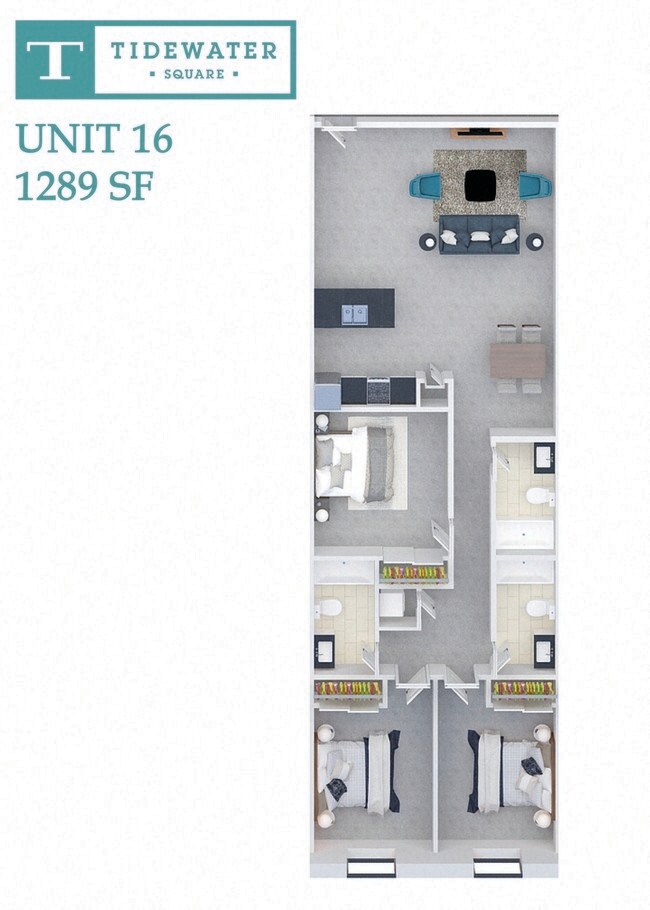 Floorplan - Tidewater Square