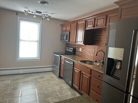 Kitchen with tile floor - 147 Barrett St
