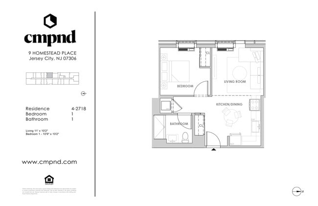 Floorplan - CMPND Luxury Apartments