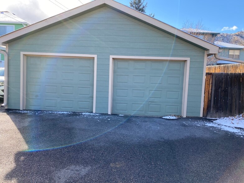 Garage (left side for Unit B, garage is split and has separate doors) - 111 Washington Ave