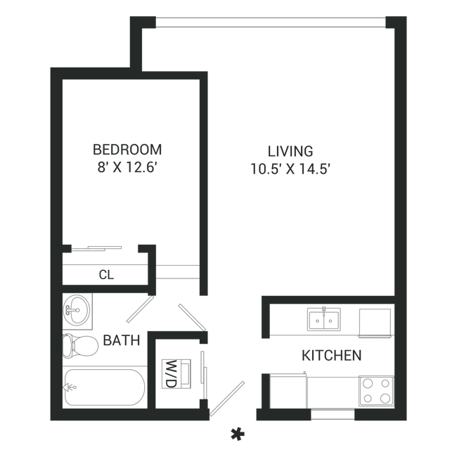 Floorplan - Mylo Apartment Homes