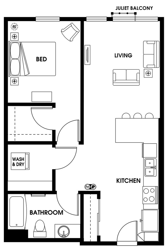 Floorplan - District Flats