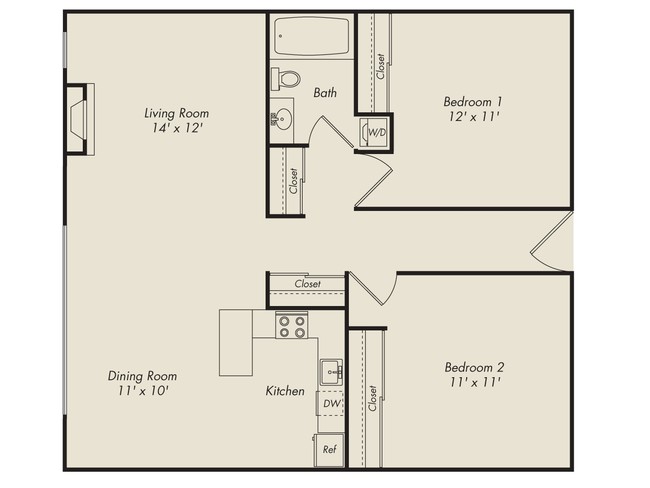 Floorplan - eaves Creekside