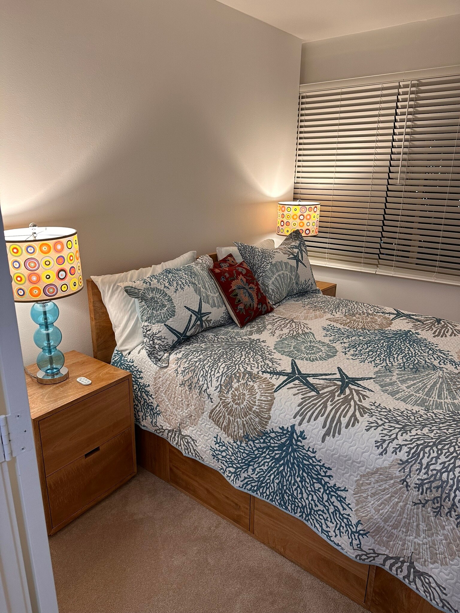 New carpet - furniture for staging - 421 Olohana St