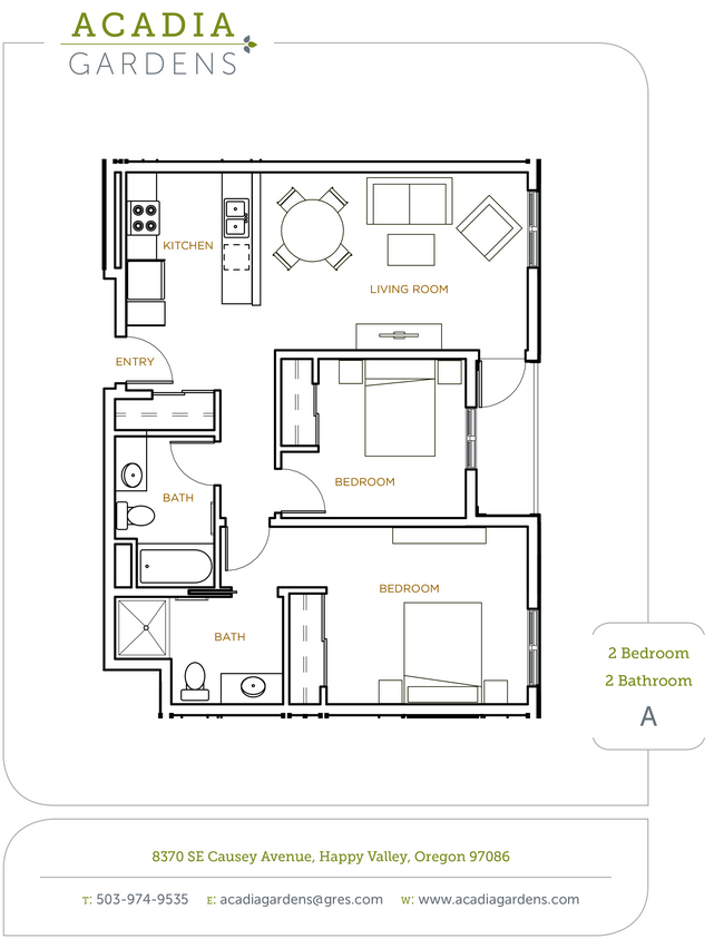 Floorplan - Acadia Gardens