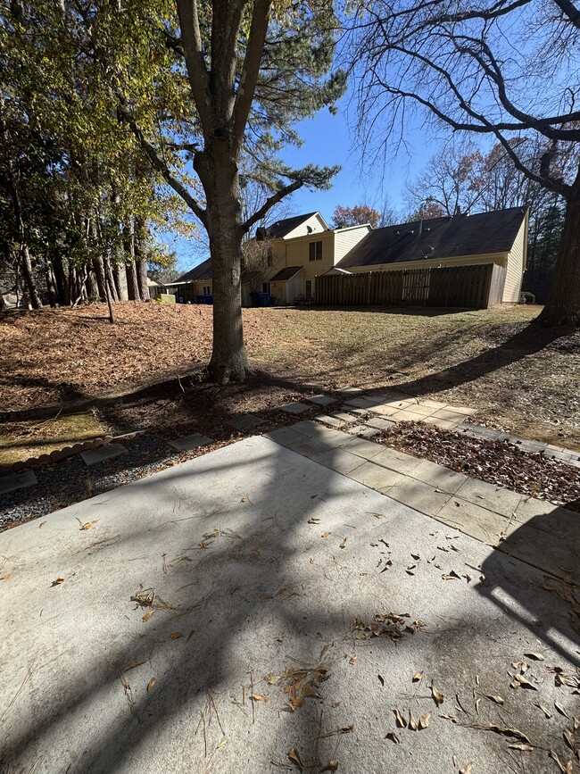 Back Patio - 109 Sparger Springs Ln