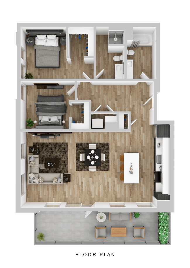 Floorplan - Hyas Point Apartments