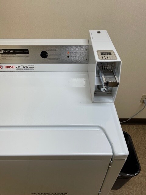 Coin operated laundry just across the hall - 18900 Delaware St