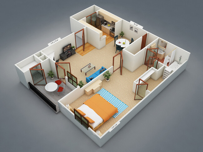 Floorplan - Pines at Marston Lake