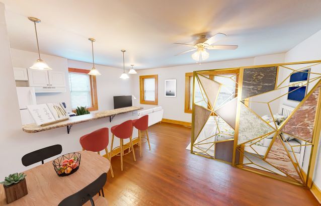Spacious Studio Downtown. Virtually staged by VRPM. - Safe Harbor Properties