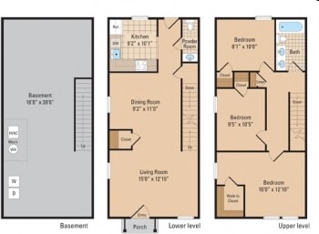 3BR/1BA - Falls Ridge