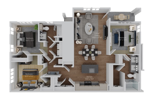 Floorplan - Stella Luxury Apartment Homes