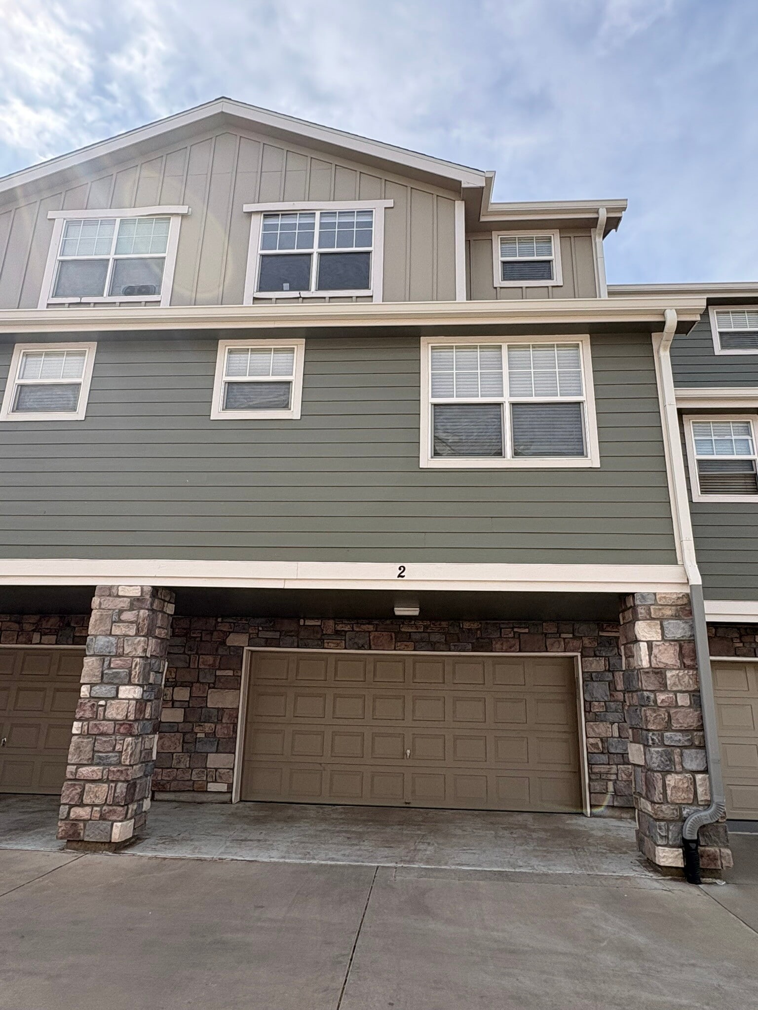 Rear Elevation - 8490 Canyon Rim Trl