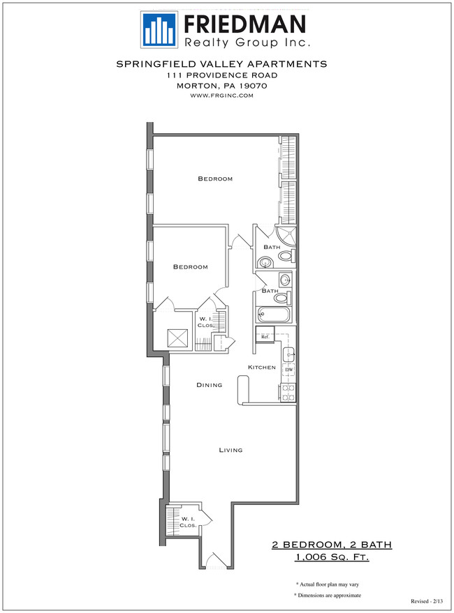 Floorplan - Springfield Valley Apartments