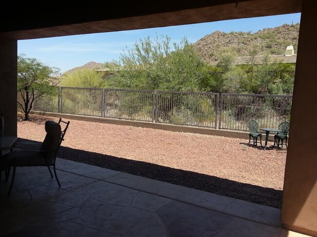 VIEW FROM PATIO - 14122 E Geronimo Rd