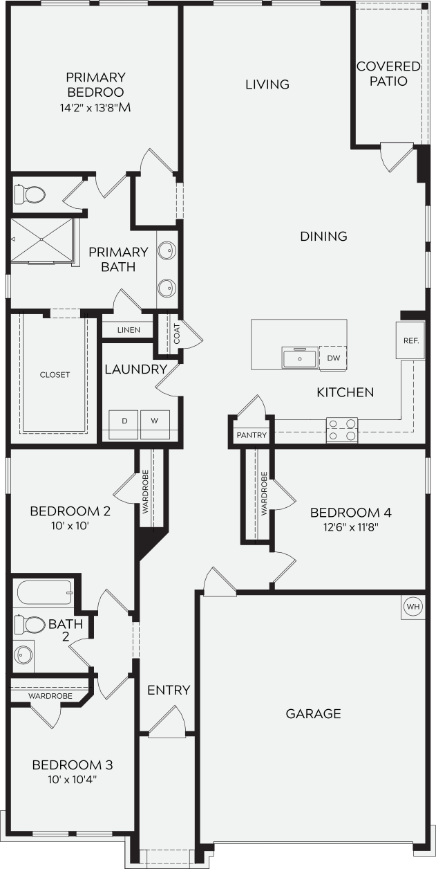 Fritz floor plan SkyMor Carmel Creek - SkyMor Carmel Creek