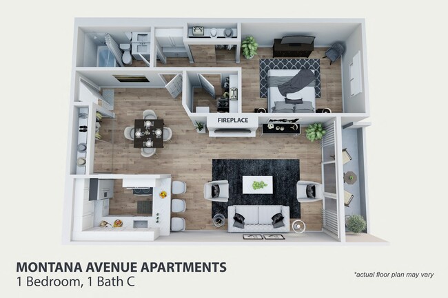 Floorplan - Montana Avenue