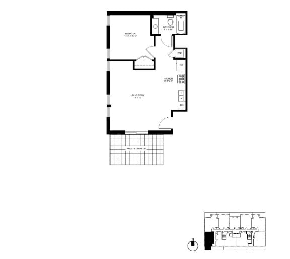 Floorplan - 1323 W Morse Ave