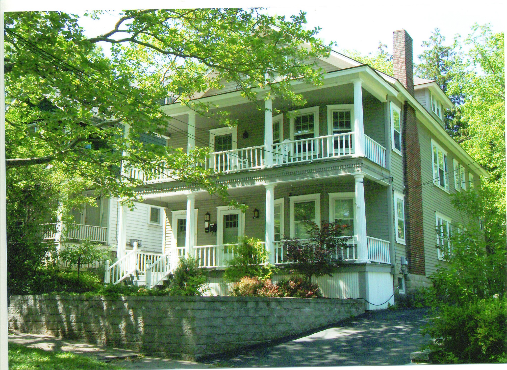 Front view from Street - 543 Clarendon St