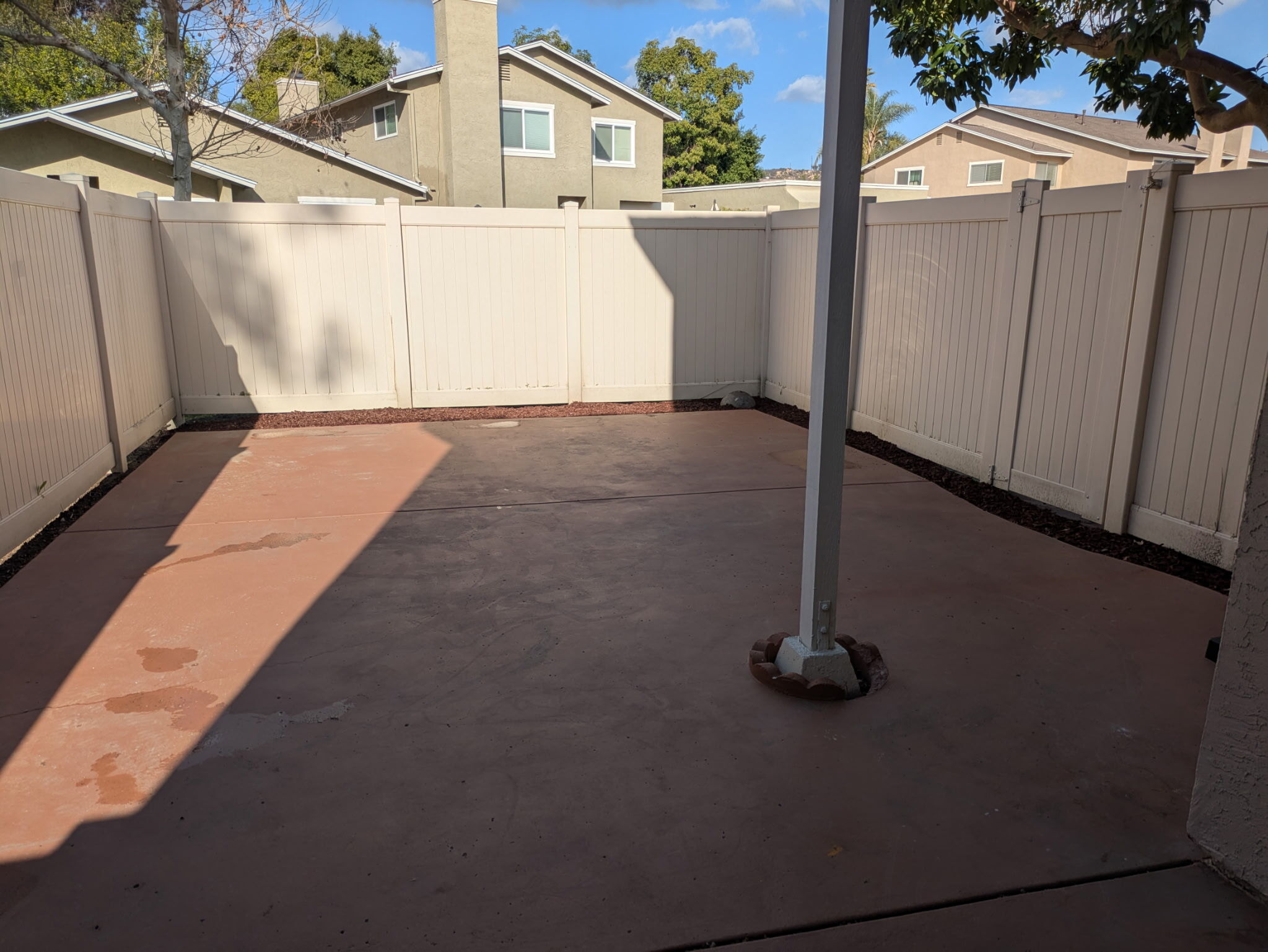 Large enclosed patio for entertaining. - 13354 Birch Tree Ln