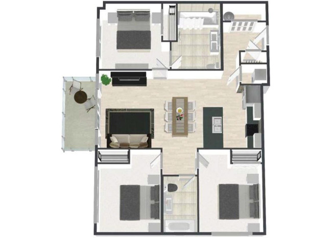 Floorplan - 1620 Central