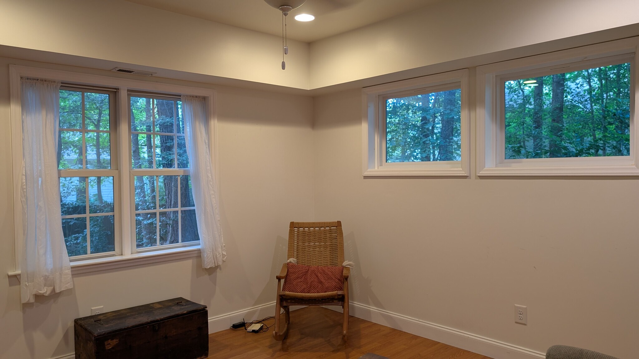 Three windows in the living room - 8 Elam Ct