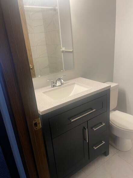 Main Bath vanity - 4733 Cedar Lake Rd S