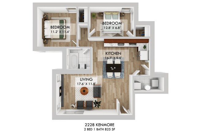 Floorplan - 2228 Kenmore