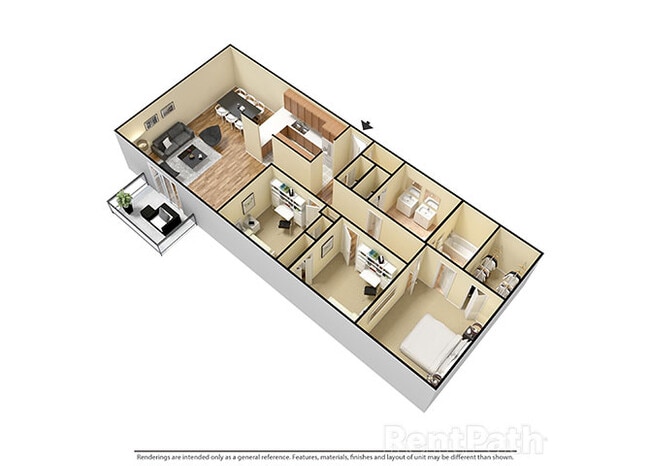 Floorplan - Candlewyck Apartments