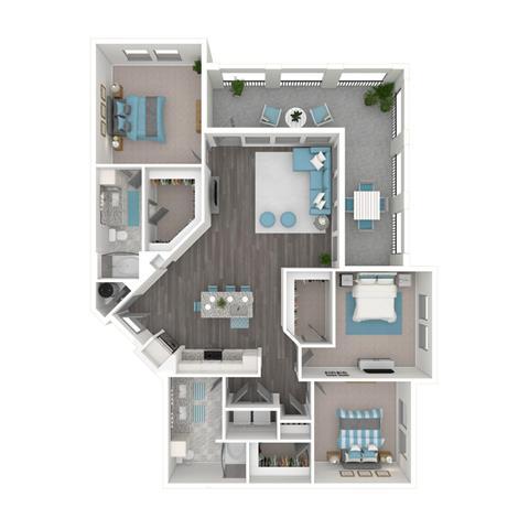 Floorplan - The Addison Skyway Marina