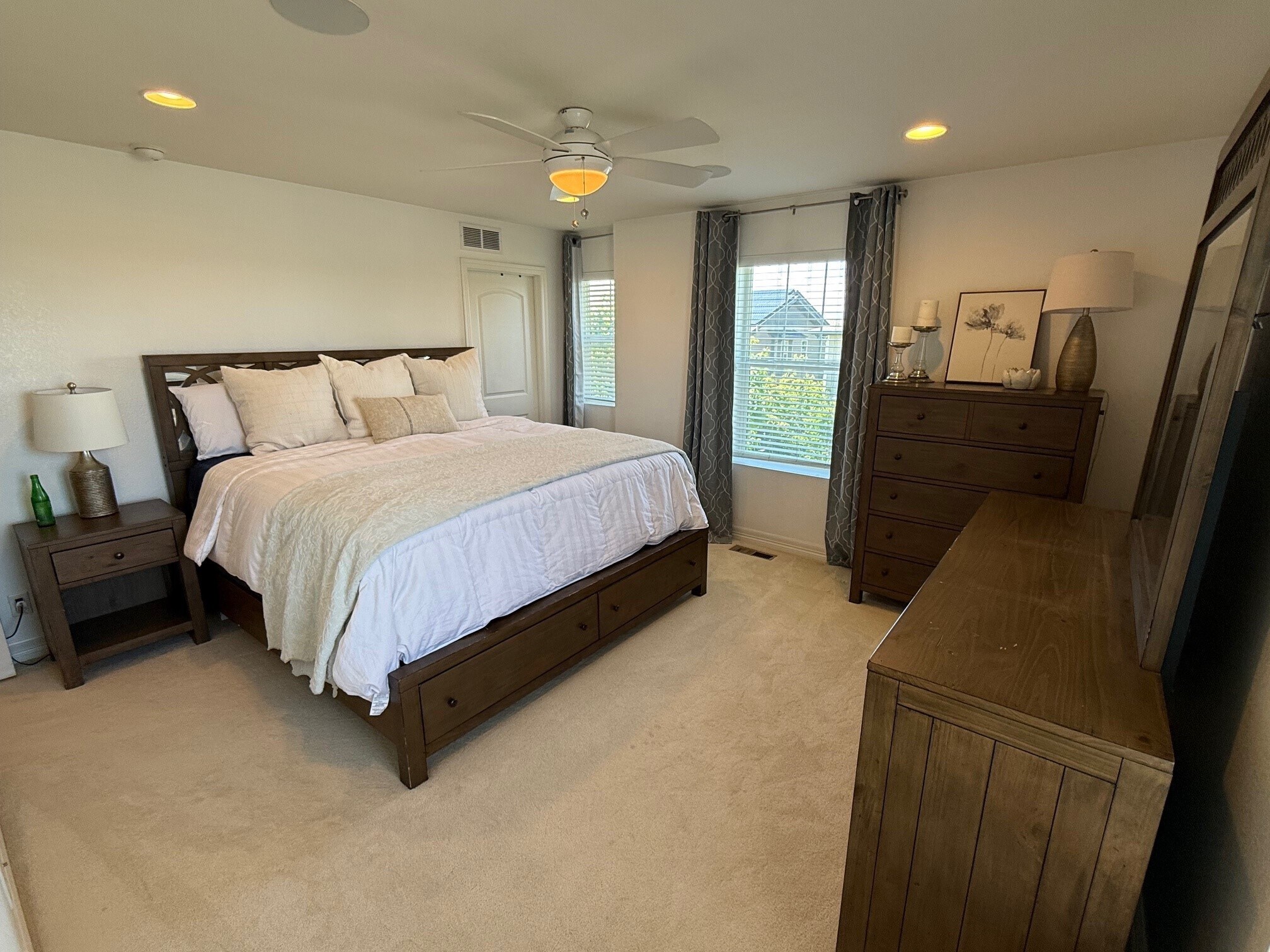 Master Bedroom - furnished example - King suit - 10777 E 28th Pl