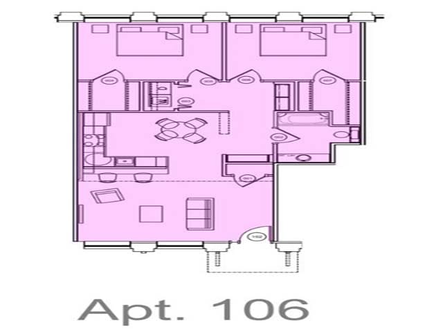 Apartment 106 - Lofts @ 300 Bowman