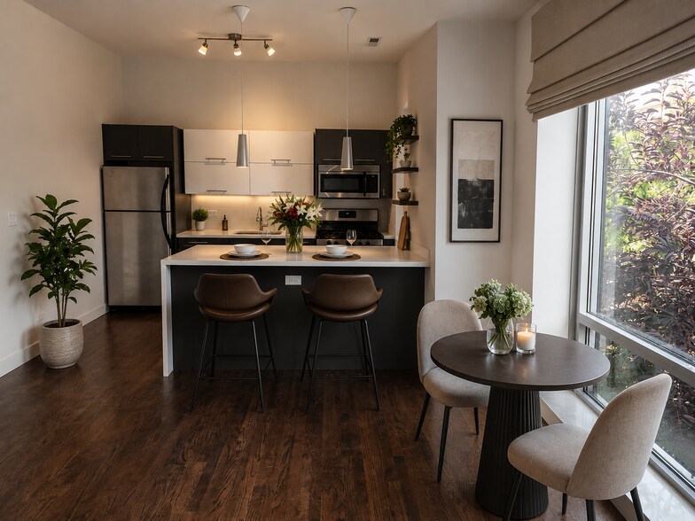 virtually staged - 2456 N California Ave