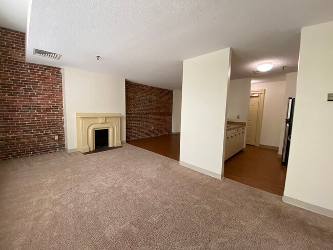 Brick Accent Walls - Opera Block Apartments