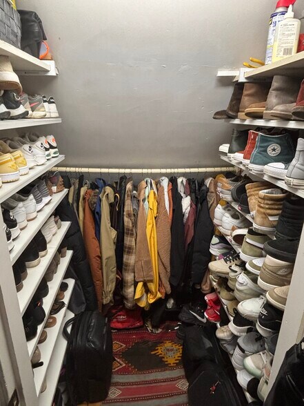 Hall closet - 111 Glenwood Ave