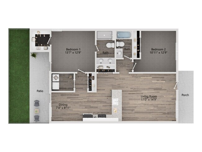 Floorplan - River Ford