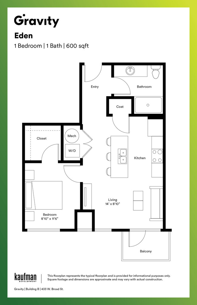 Floorplan - Building B at Gravity