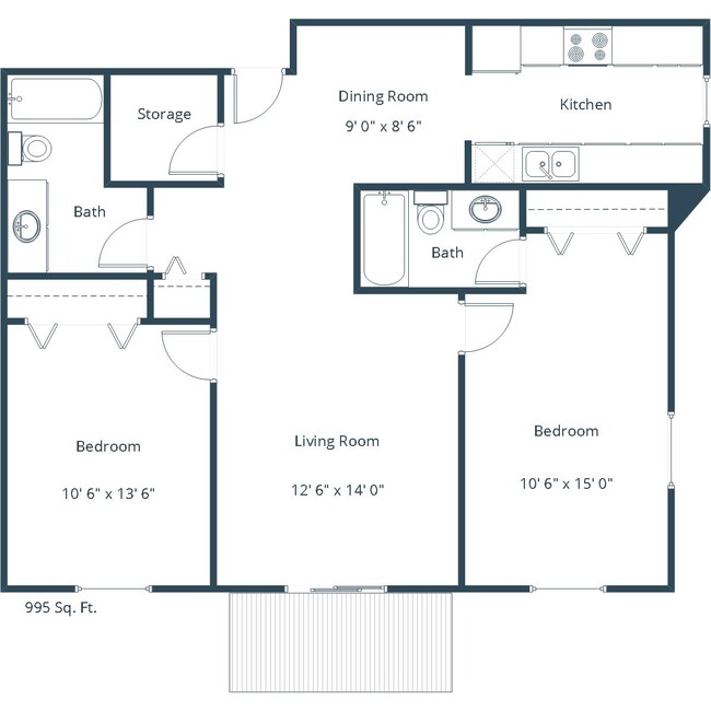 Floorplan - Creekside