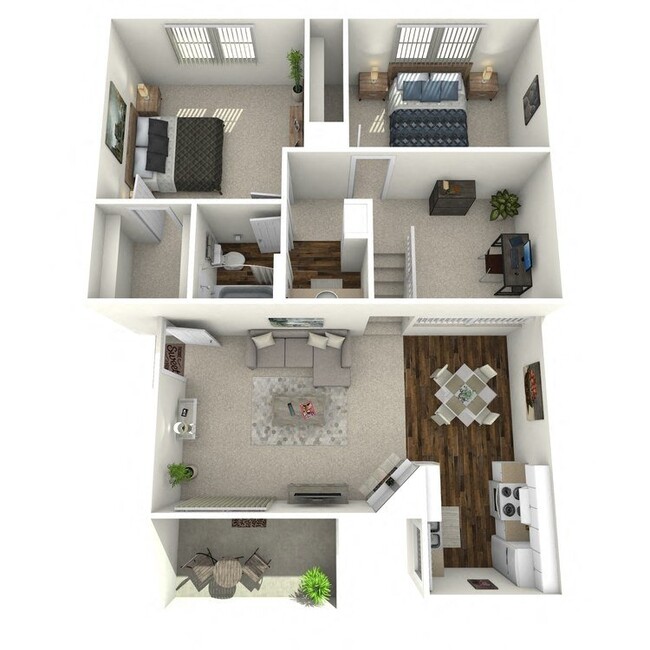 Floorplan - Villa Creek Apartments