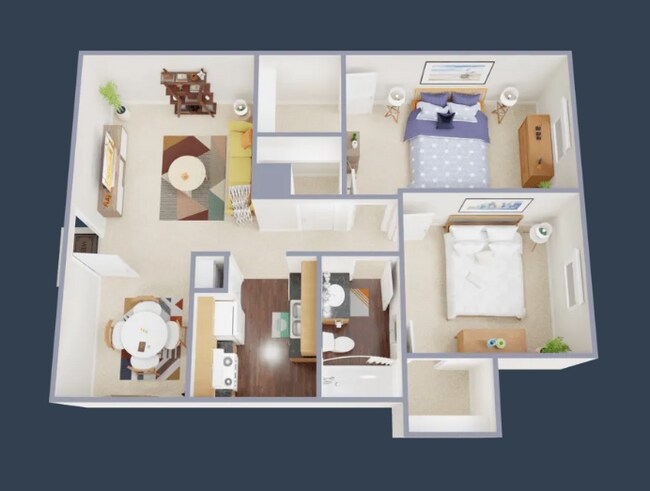 Floorplan - Havenwood Apartment Homes